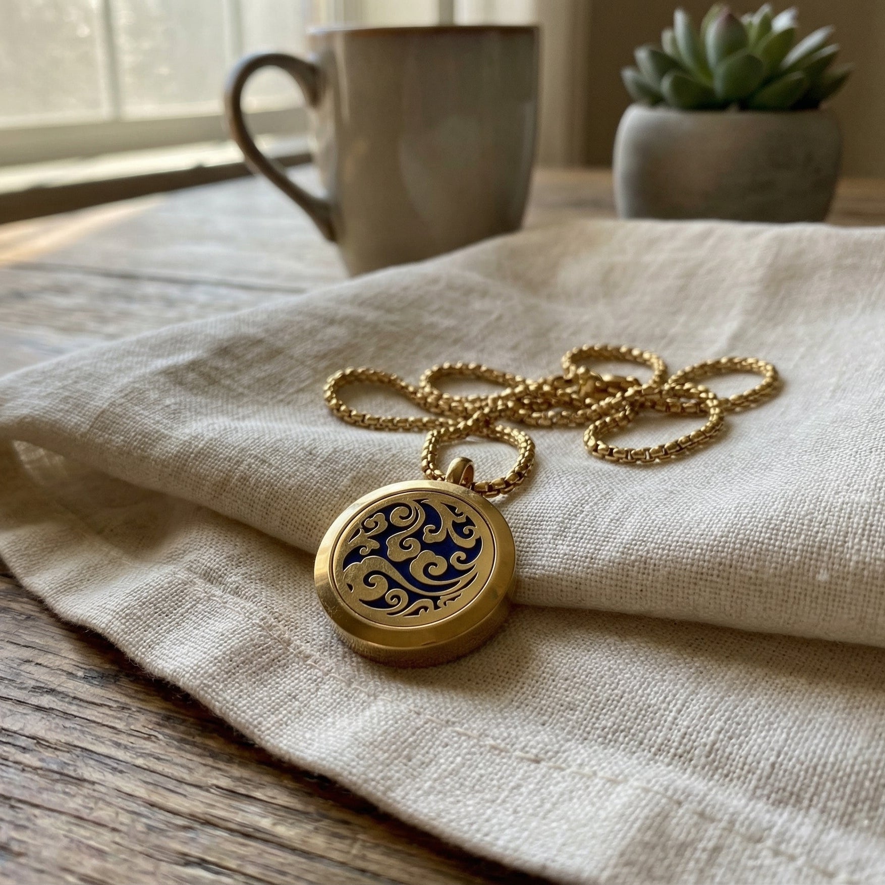Luxury Aroma Diffuser Necklace