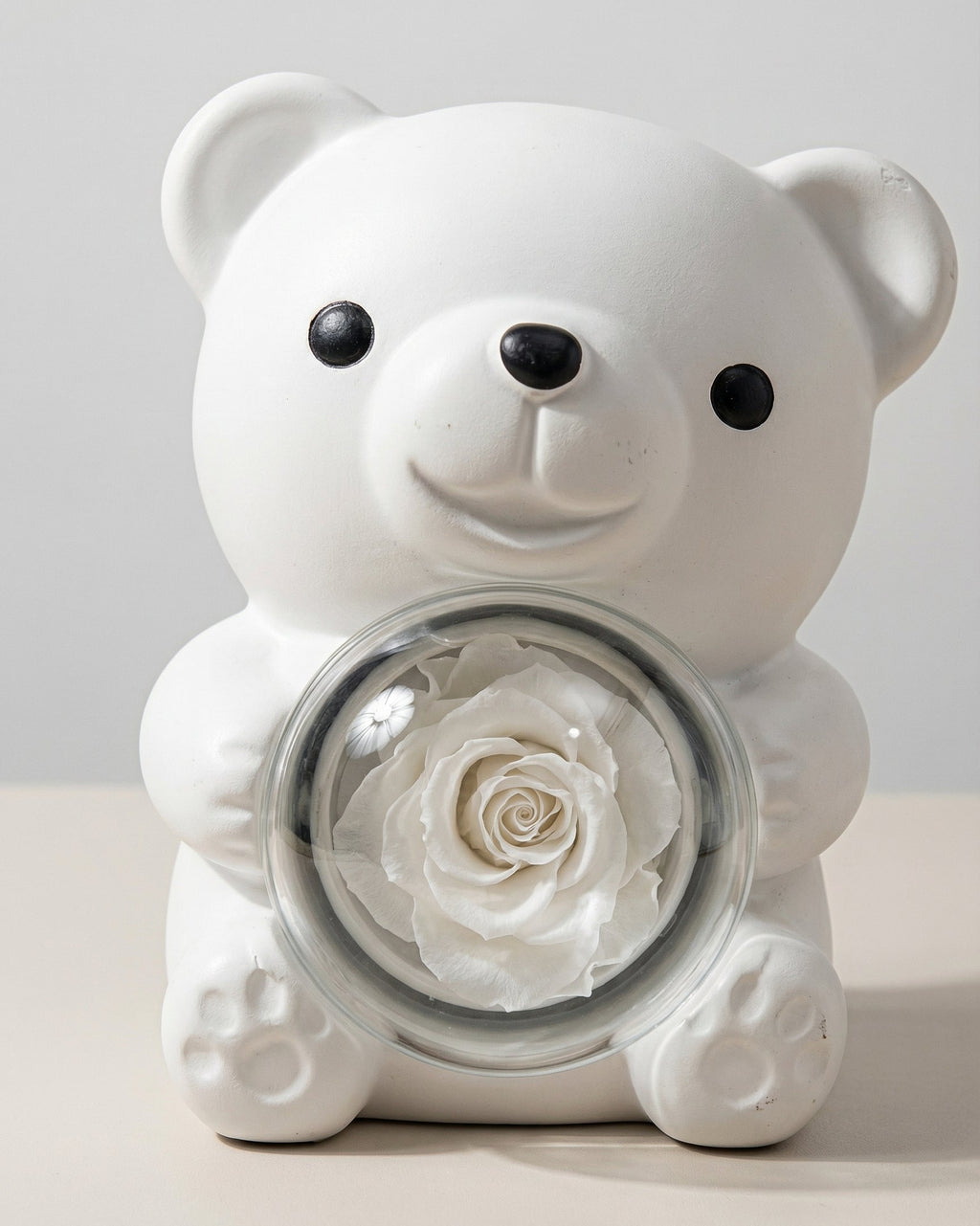 Rose Bear Necklace Gift Set