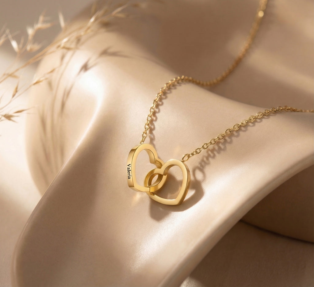 Rose Bear Necklace Gift Set