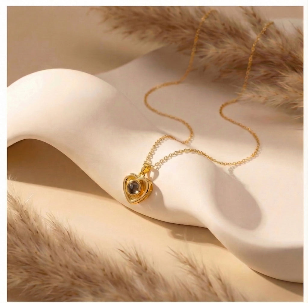 Custom Photo Projection Necklace | The Perfect Meaningful Gift