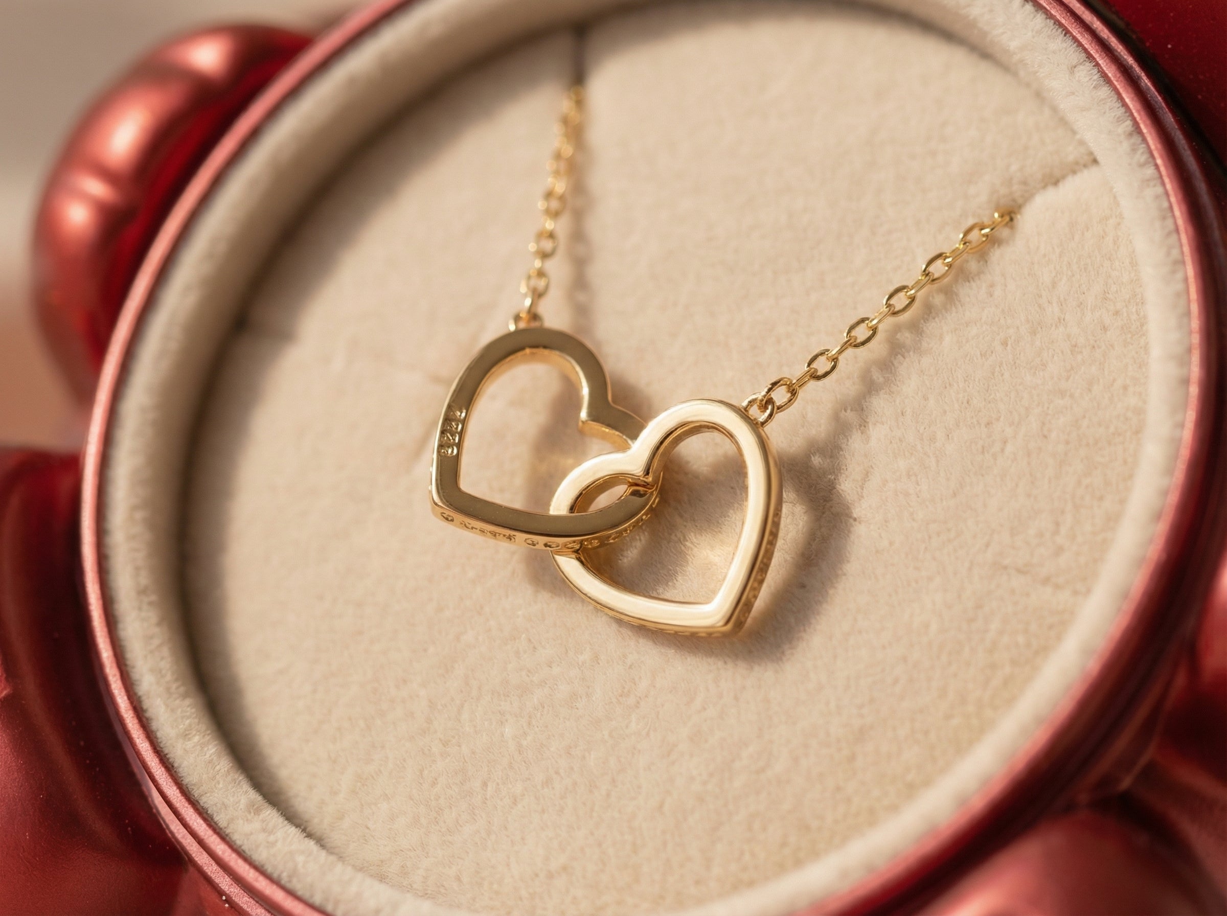 Rose Bear Necklace Gift Set